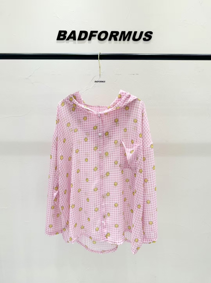 BADFORMUS東大門㊣直郵女士新品真品人氣時尚休閑襯衫蕾絲衫BADFORMUS襯衫/蕾絲衫