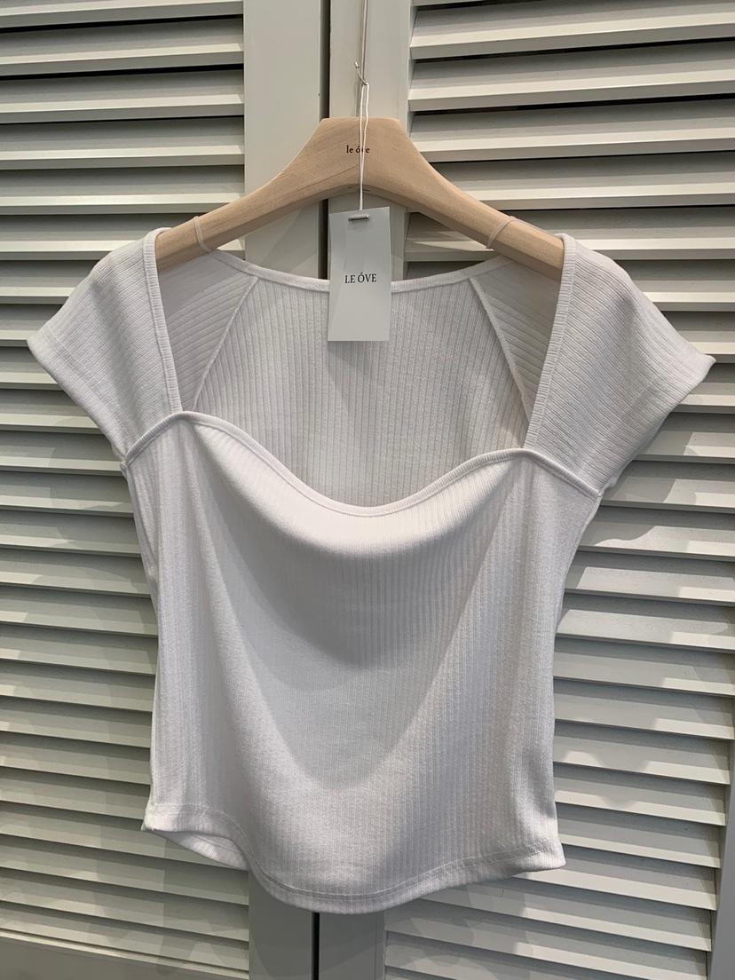 LE OVE/VERDI東大門㊣實拍女裝新品熱賣時尚休閑真品25春夏T恤LE OVE/VERDIT恤圖色2