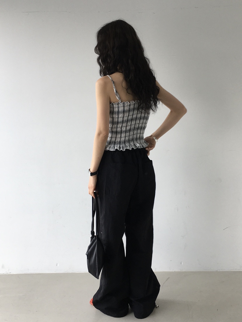 MONDAYMORING東大門㊣代購女士新款25春夏推薦真品吊帶背心MONDAYMORING吊帶/背心