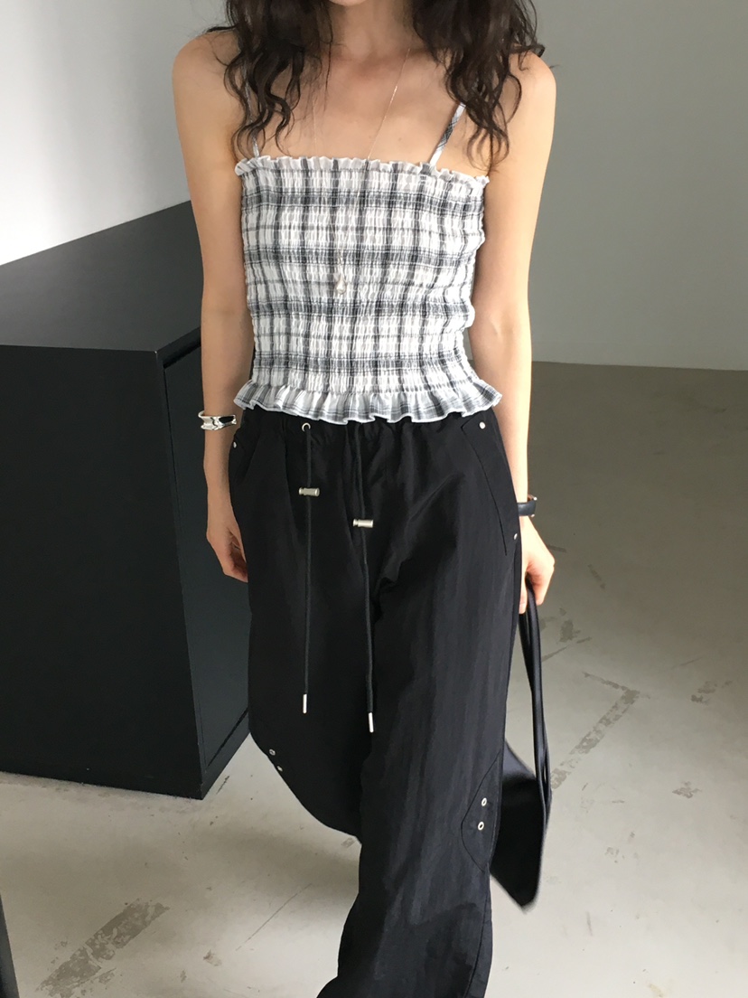 MONDAYMORING東大門㊣代購女士新款25春夏推薦真品吊帶背心MONDAYMORING吊帶/背心