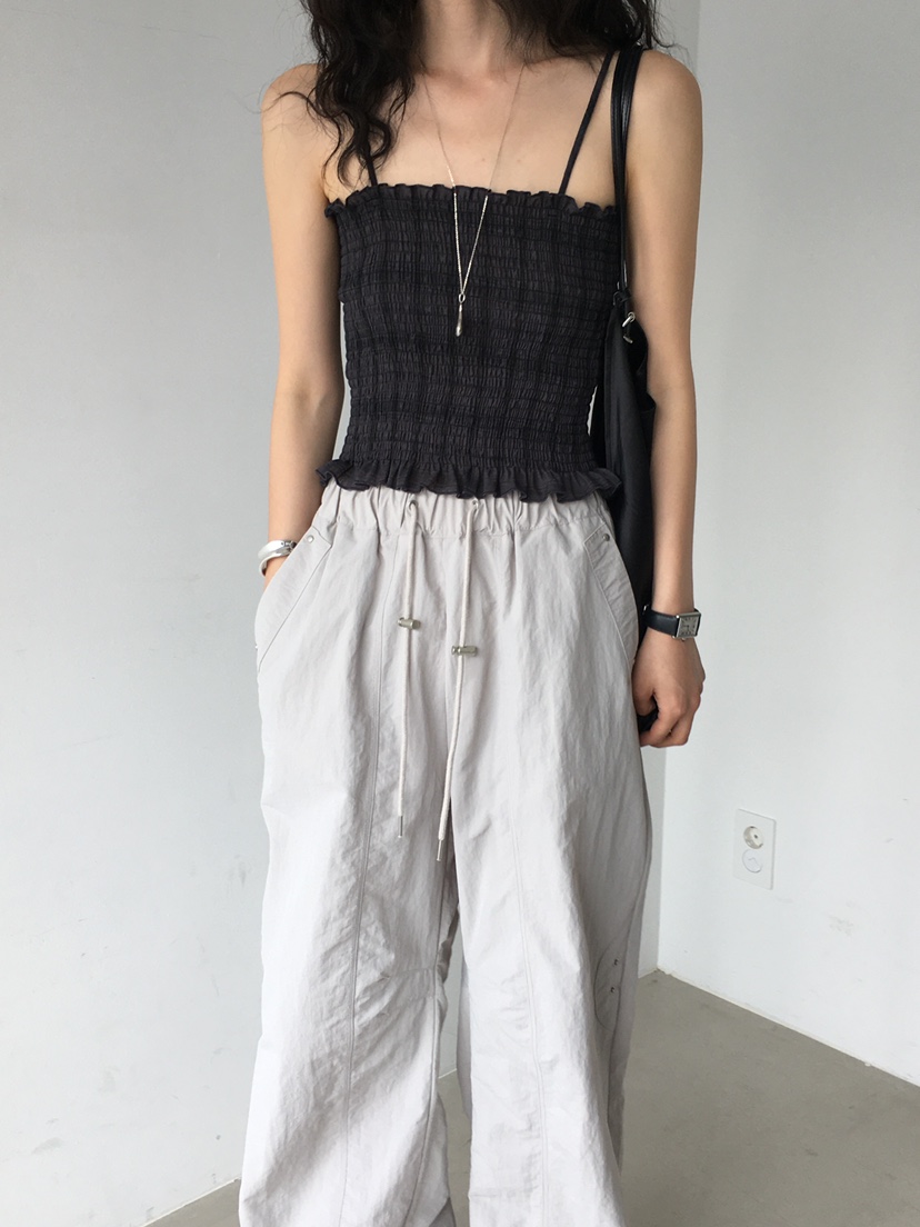MONDAYMORING東大門㊣代購女士新款25春夏推薦真品吊帶背心MONDAYMORING吊帶/背心