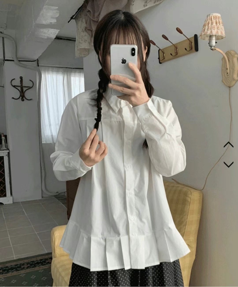 OPENSTANCE東大門㊣實拍女士新品真品推薦時尚人氣襯衫蕾絲衫OPENSTANCE襯衫/蕾絲衫