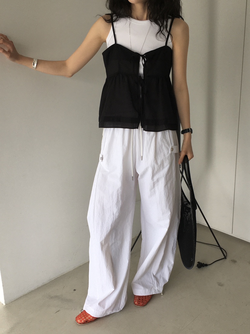 MONDAYMORING東大門㊣實拍女裝新品時尚25春夏熱賣吊帶背心MONDAYMORING吊帶/背心