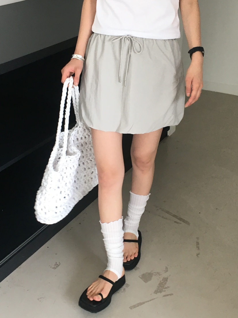 MONDAYMORING東大門㊣直郵女士新款熱賣人氣25春夏休閑短裙絨MONDAYMORING短裙