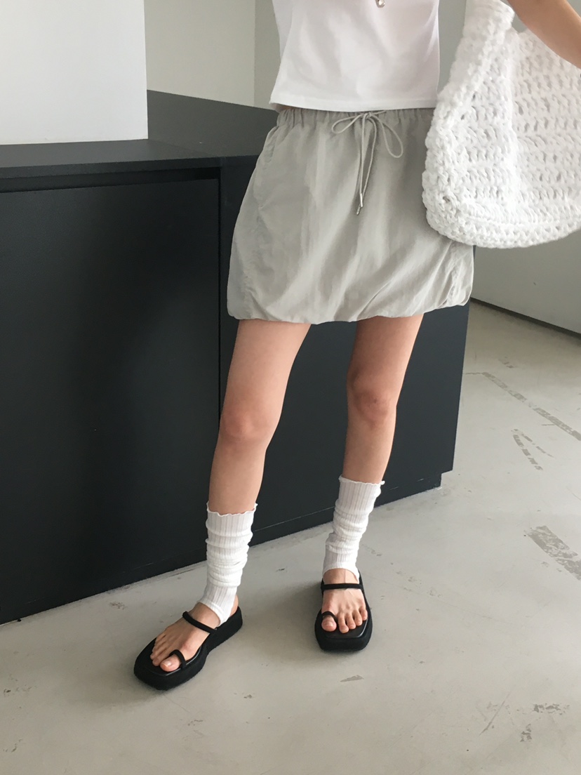 MONDAYMORING東大門㊣直郵女士新款熱賣人氣25春夏休閑短裙絨MONDAYMORING短裙