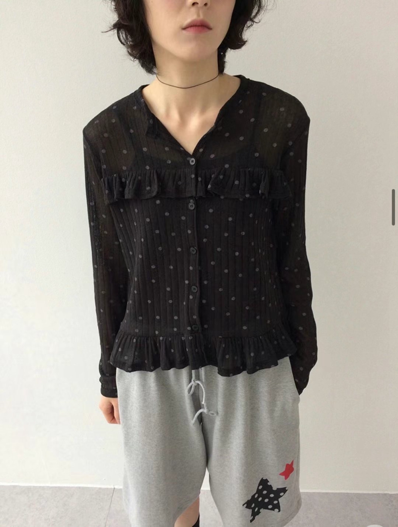 OPENSTANCE東大門㊣代購女士新品真品推薦休閑職業襯衫蕾絲衫OPENSTANCE襯衫/蕾絲衫圖色2