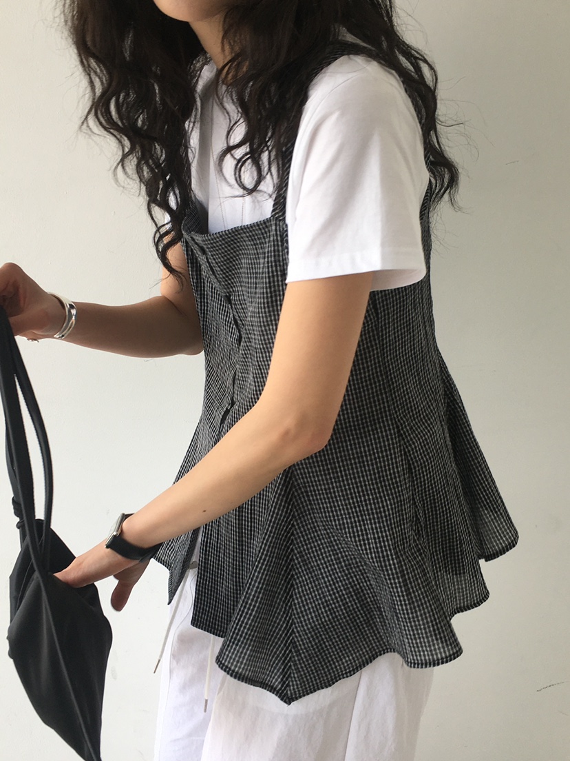 MONDAYMORING韓國代購㊣女裝新款真品職業吊帶背心不含內搭MONDAYMORING吊帶/背心