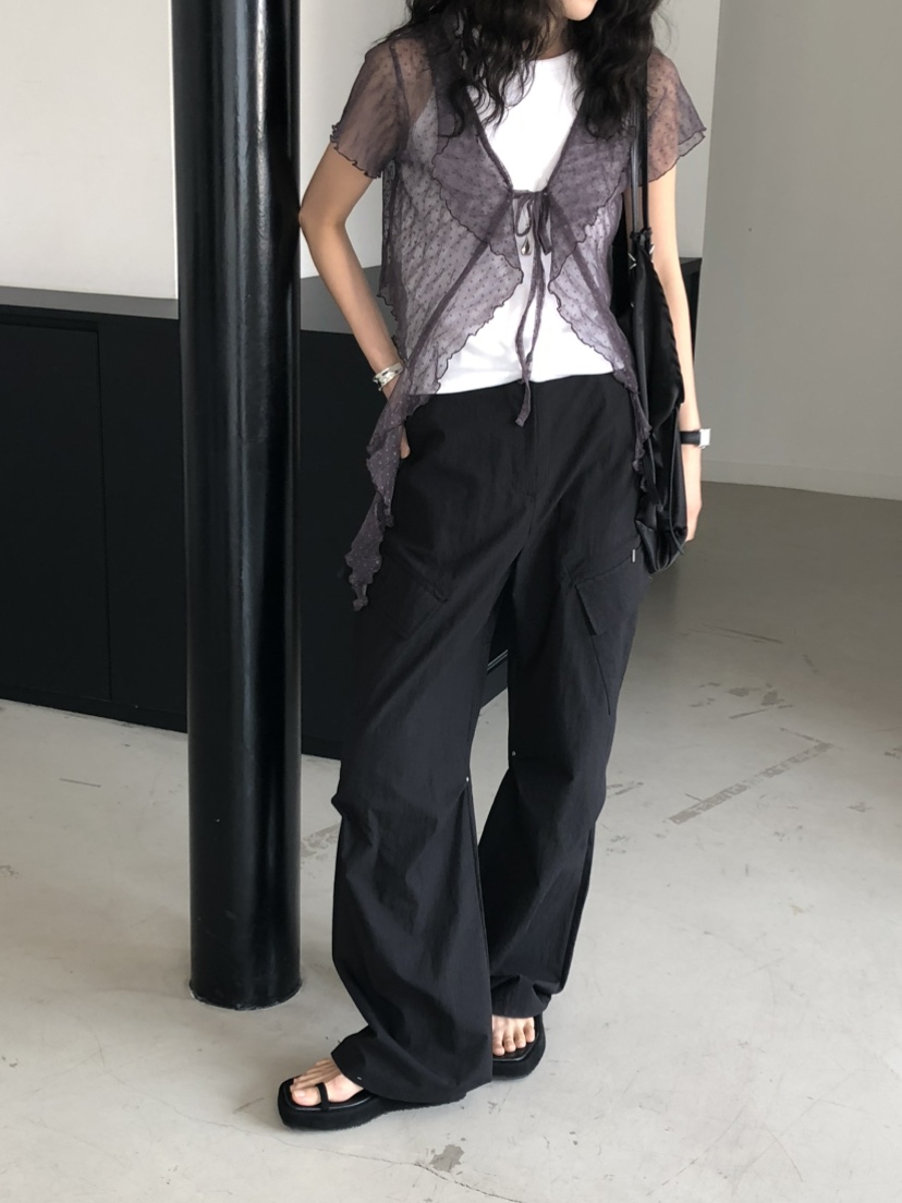 MONDAYMORING韓國代購㊣女裝新品熱賣時尚真品襯衫蕾絲衫開衫MONDAYMORING襯衫/蕾絲衫
