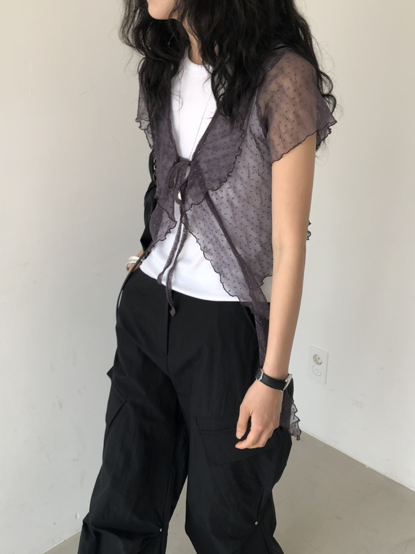 MONDAYMORING韓國代購㊣女裝新品熱賣時尚真品襯衫蕾絲衫開衫MONDAYMORING襯衫/蕾絲衫