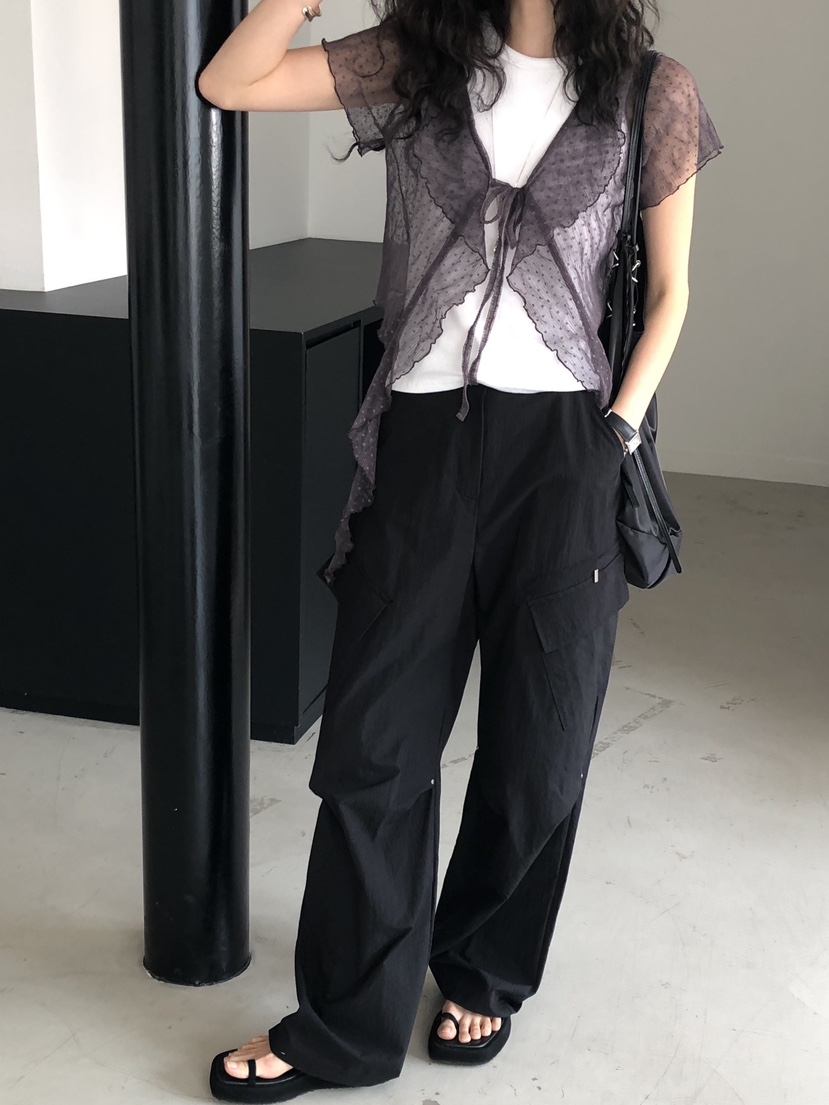 MONDAYMORING韓國代購㊣女裝新品熱賣時尚真品襯衫蕾絲衫開衫MONDAYMORING襯衫/蕾絲衫