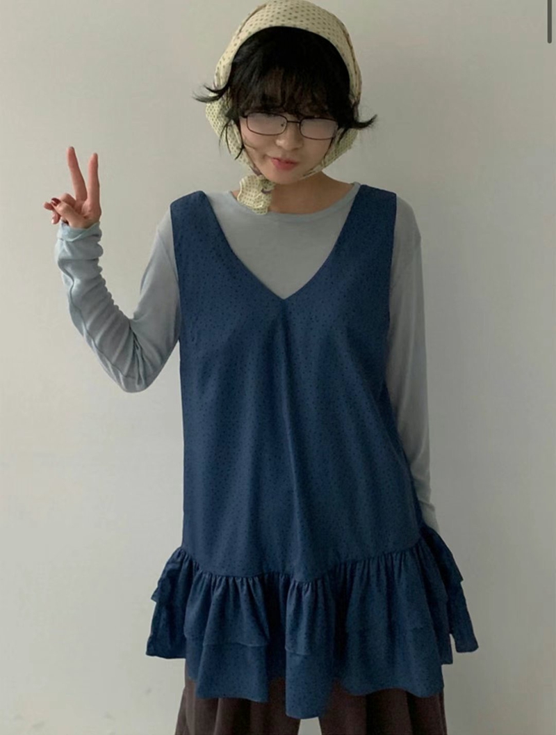 OPENSTANCE韓國代購㊣女士新款真品25春夏推薦時尚職業連衣裙OPENSTANCE連衣裙