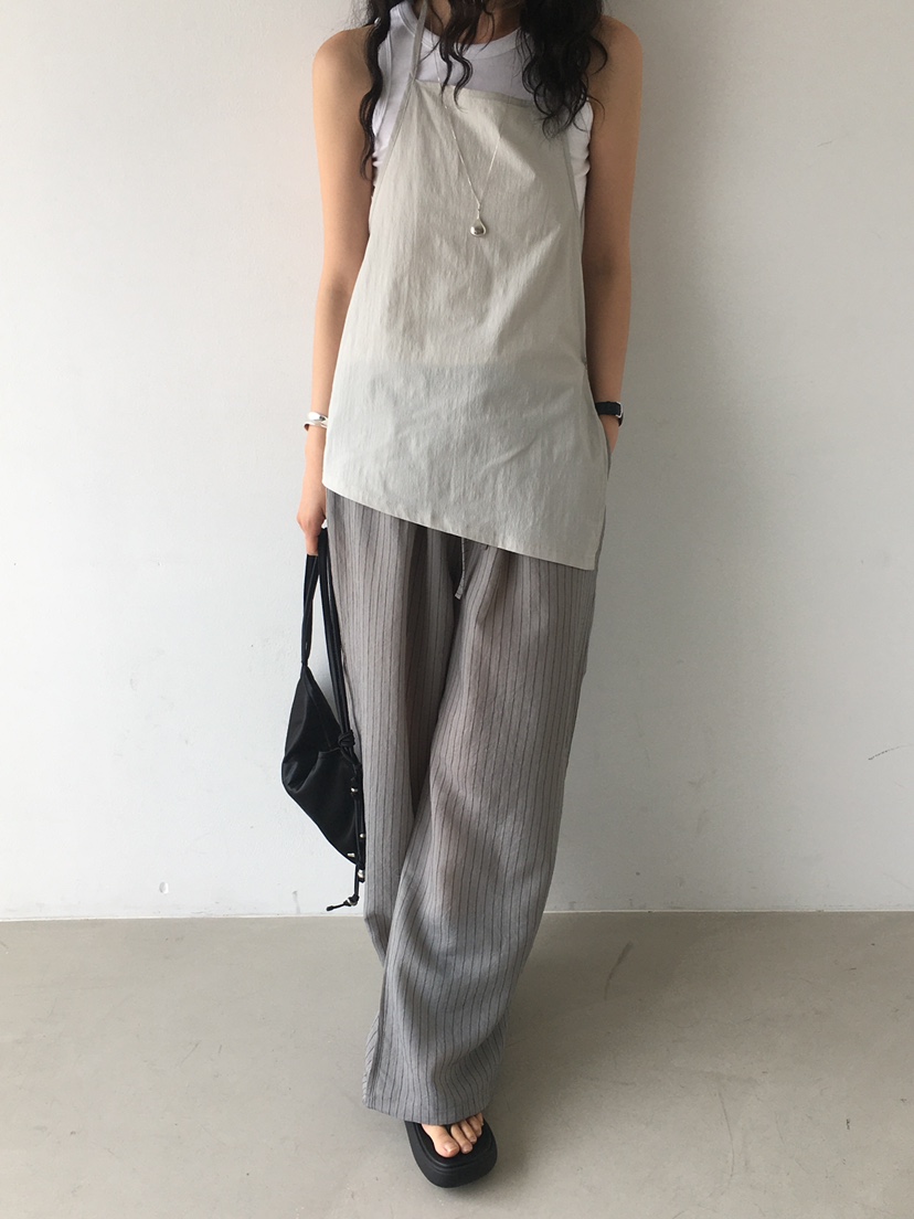 MONDAYMORING東大門㊣直郵女裝新款熱賣時尚推薦休閑褲條紋MONDAYMORING休閑褲