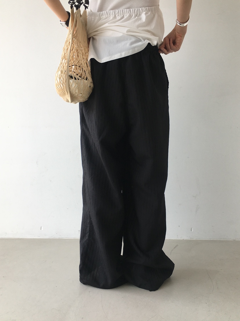 MONDAYMORING東大門㊣直郵女裝新款熱賣時尚推薦休閑褲條紋MONDAYMORING休閑褲