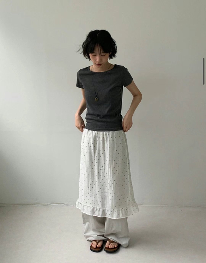 OPENSTANCE東大門㊣代購女士新款推薦時尚人氣半身裙中短裙OPENSTANCE半身裙/中短裙