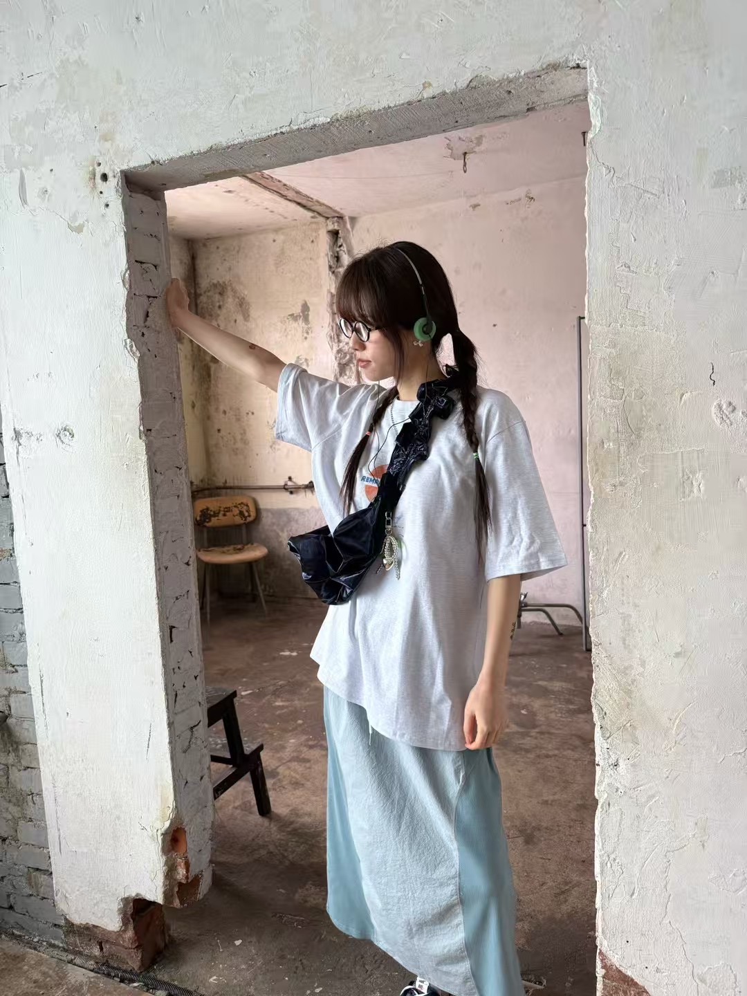 STANDING東大門㊣直郵女裝新款人氣25春夏真品推薦職業休閑T恤STANDINGT恤
