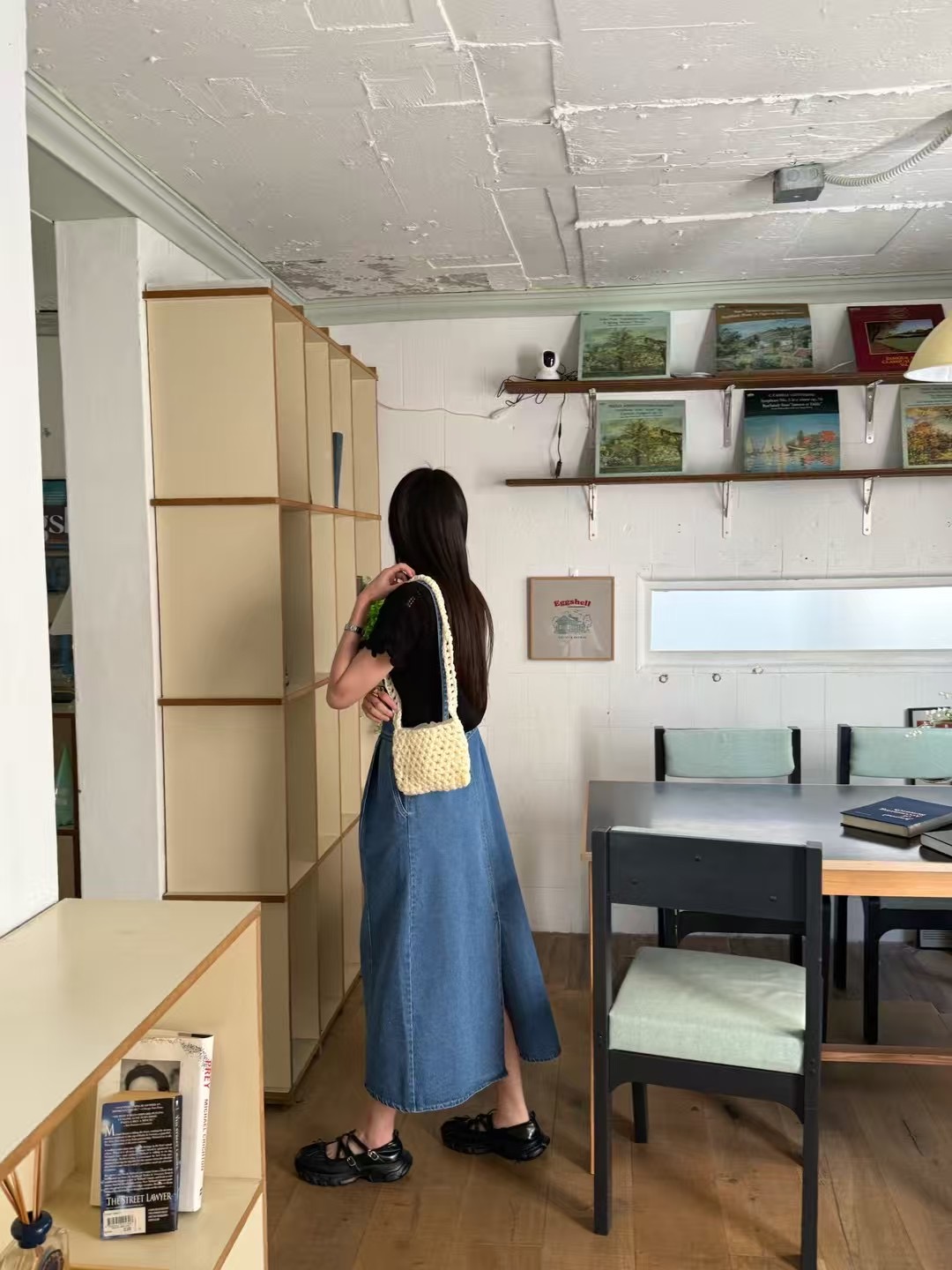 STANDING東大門㊣實拍女裝新款真品25春夏職業連衣裙不含內搭STANDING連衣裙