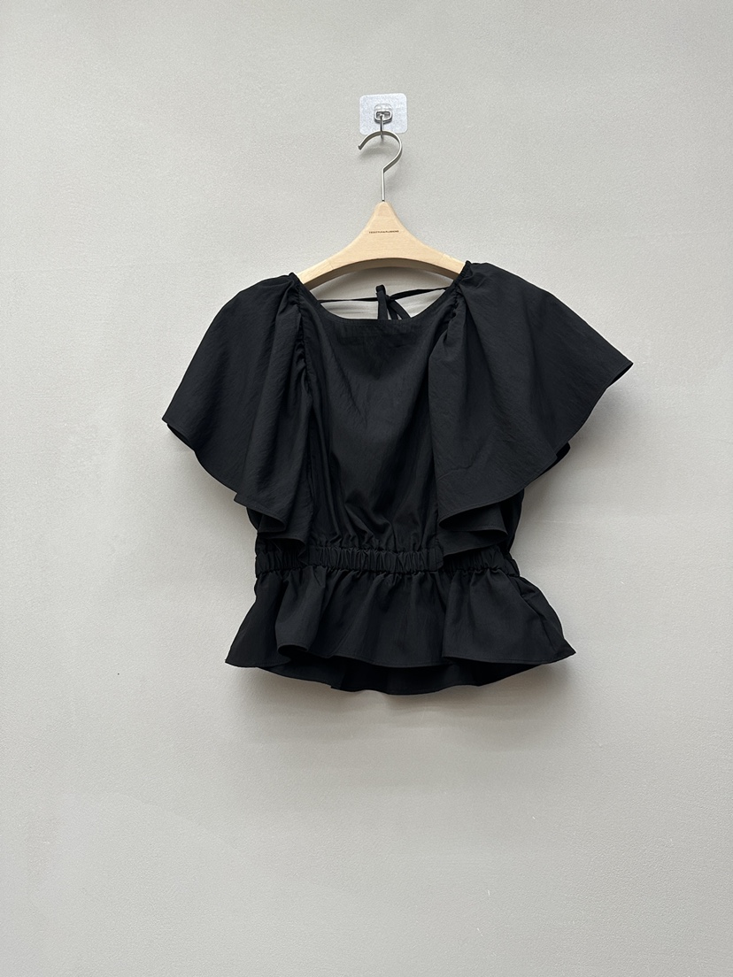 PLUS HONG-P東大門㊣直郵女士新品25春夏休閑時尚襯衫蕾絲衫LORA FAMILY/PLUS HONG襯衫/蕾絲衫