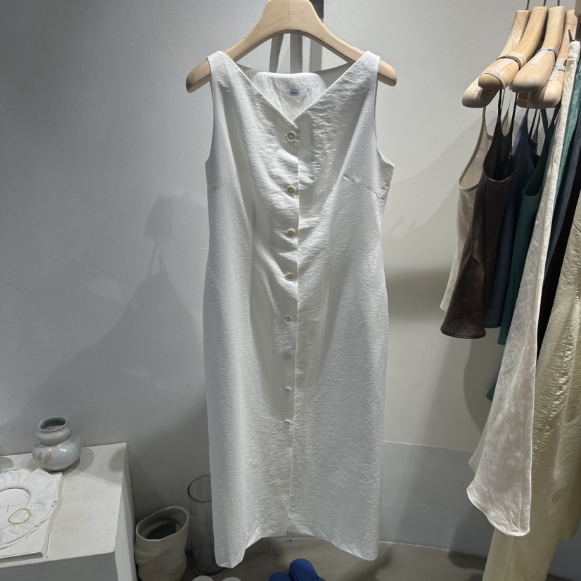 ROOM K-P東大門㊣代購女士新款職業熱賣推薦連衣裙含腰帶ROOM K連衣裙圖色2