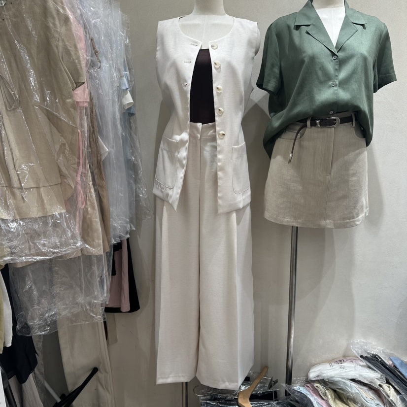 2ND GATE韓國代購㊣女裝新款真品時尚25春夏推薦套裝不含腰帶2ND GATE套裝