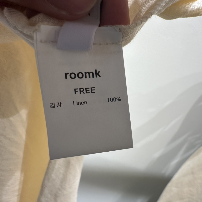 ROOM K-P韓國直郵㊣女士新款職業休閑真品25春夏人氣長裙ROOM K長裙