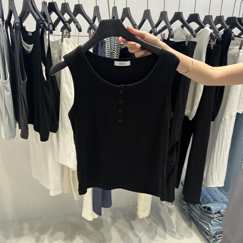 OSOO韓國直郵㊣女士新品25春夏推薦人氣時尚職業休閑吊帶背心OSOO吊帶/背心圖色4