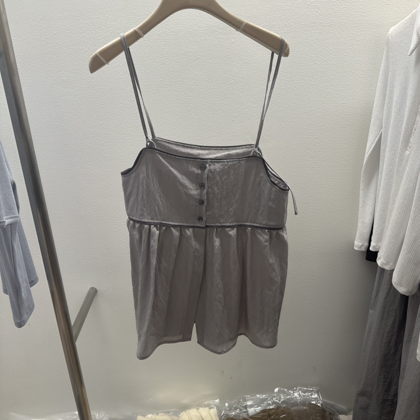 HAUTTE-P東大門㊣實拍女士新品真品職業時尚吊帶背心緊身羅紋HAUTTE吊帶/背心