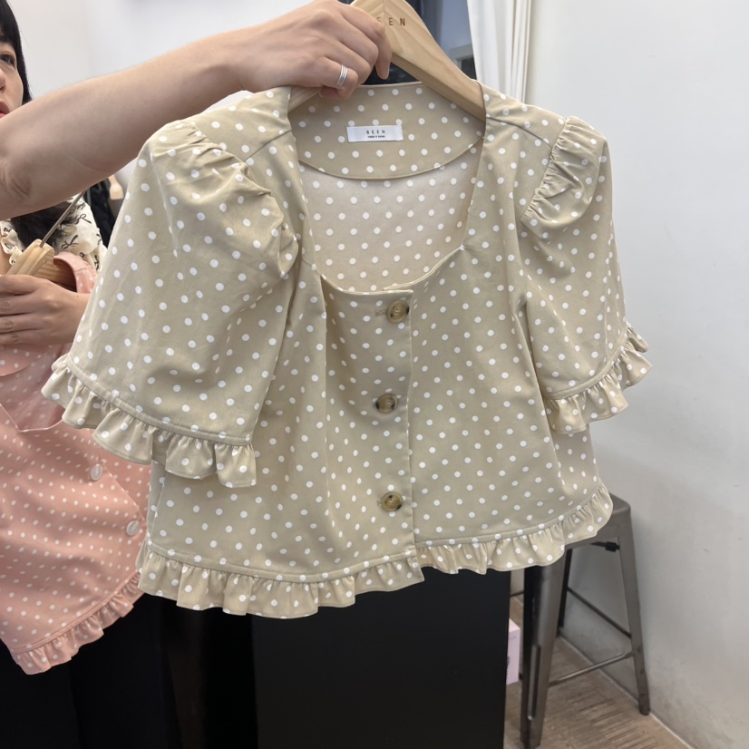 BEEN-A東大門㊣直郵女裝新品熱賣真品推薦職業人氣襯衫蕾絲衫BEEN-A襯衫/蕾絲衫圖色3