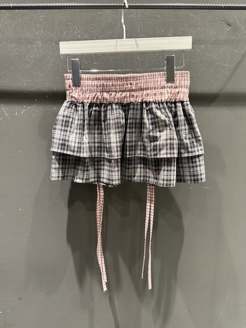 GATELESS東大門㊣代購女士新款時尚真品25春夏休閑熱賣短裙GATELESS短裙