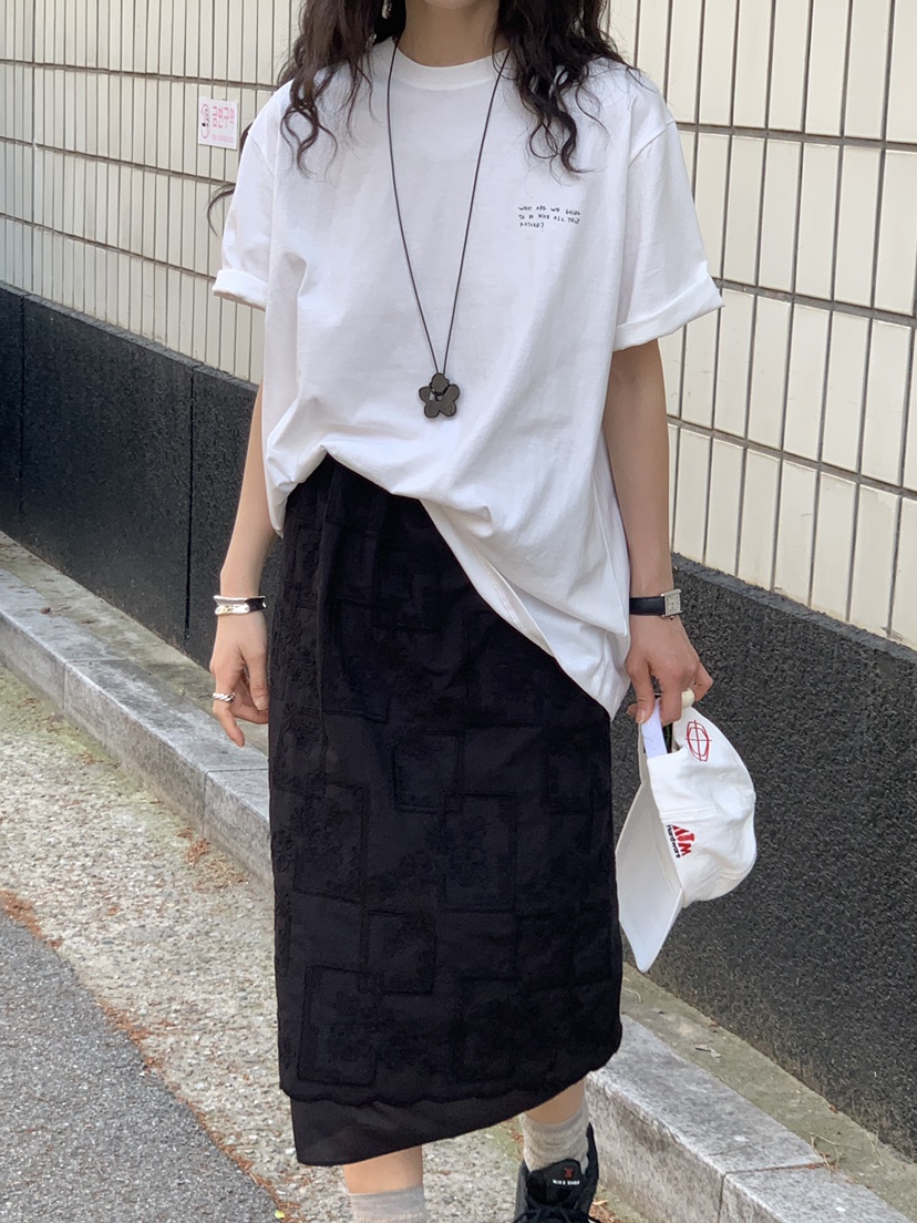 OURS東大門㊣實拍女裝新款熱賣推薦時尚真品25春夏半身裙中短裙OURS半身裙/中短裙