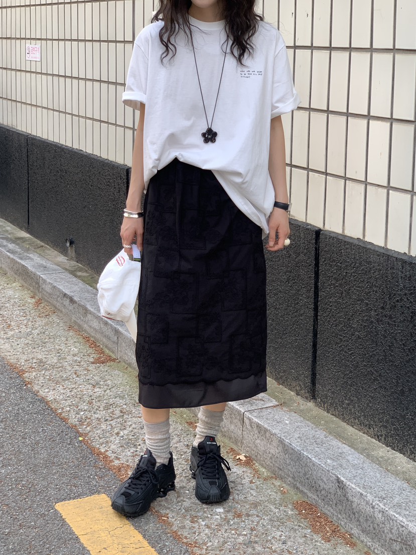 OURS東大門㊣實拍女裝新款熱賣推薦時尚真品25春夏半身裙中短裙OURS半身裙/中短裙