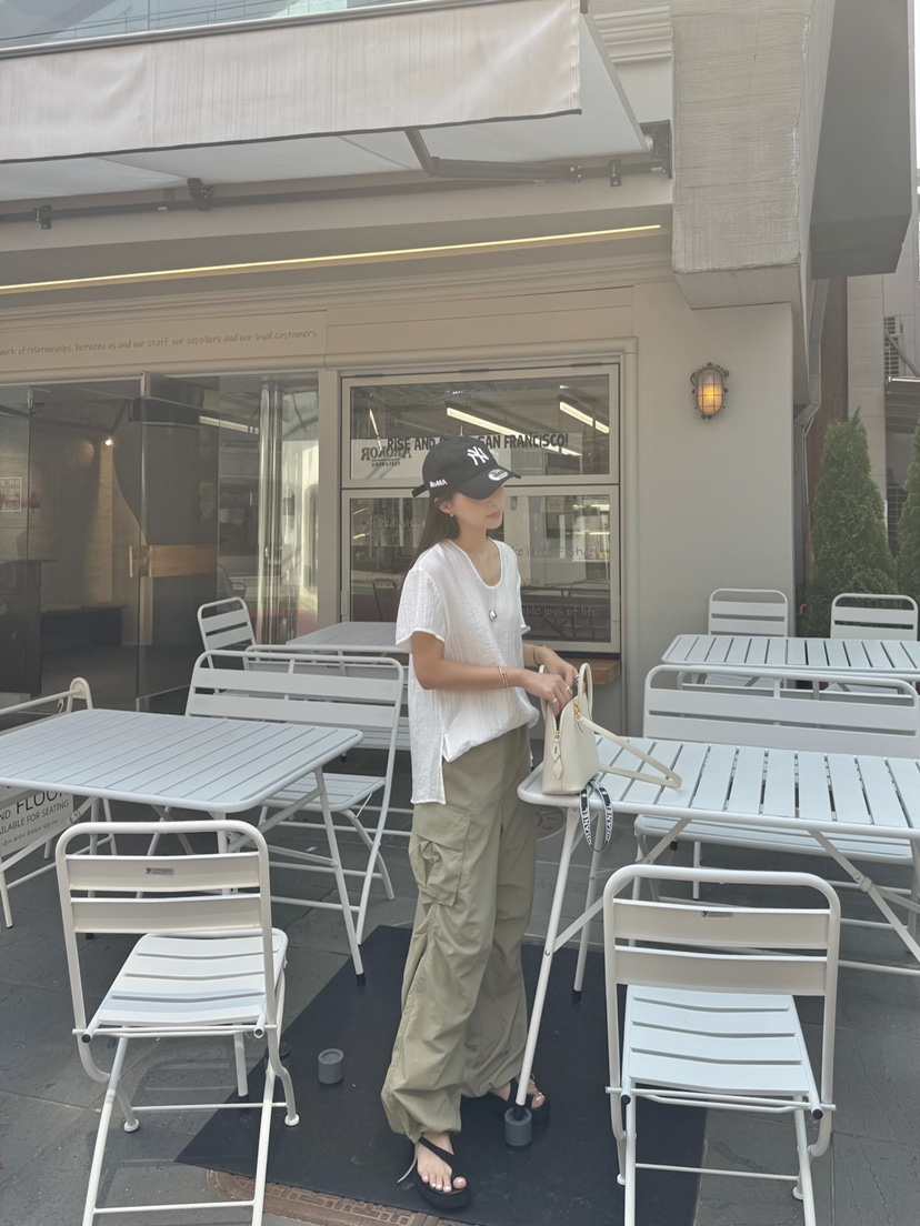 THE ABLE韓國直郵㊣女士新款真品熱賣推薦職業時尚25春夏T恤THE ABLE/TAT恤