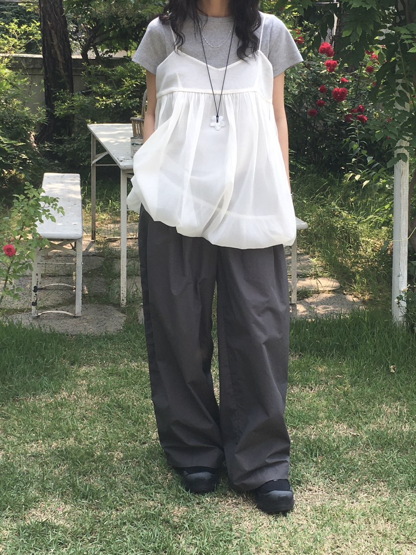 OURS韓國直郵㊣女士新款推薦人氣休閑真品25春夏熱賣吊帶背心OURS吊帶/背心