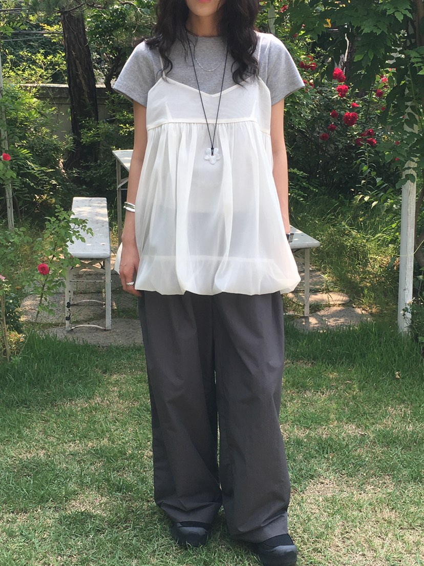 OURS韓國直郵㊣女士新款推薦人氣休閑真品25春夏熱賣吊帶背心OURS吊帶/背心