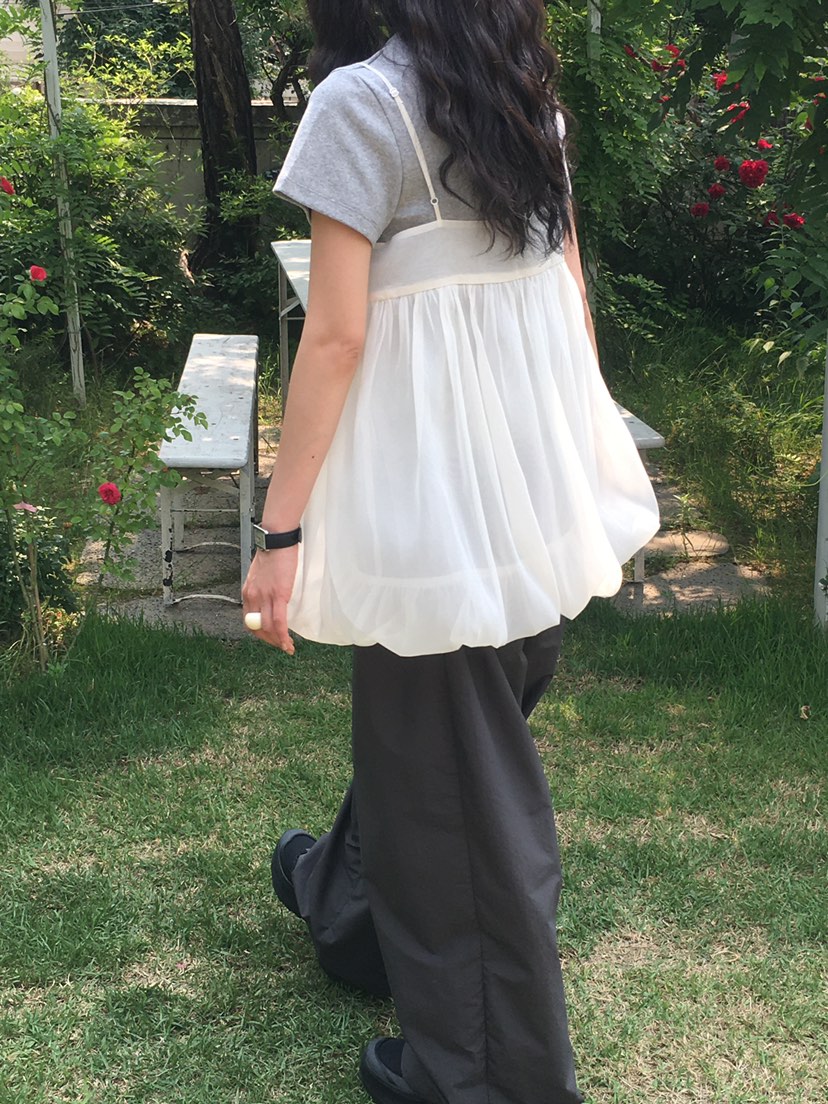 OURS韓國直郵㊣女士新款推薦人氣休閑真品25春夏熱賣吊帶背心OURS吊帶/背心