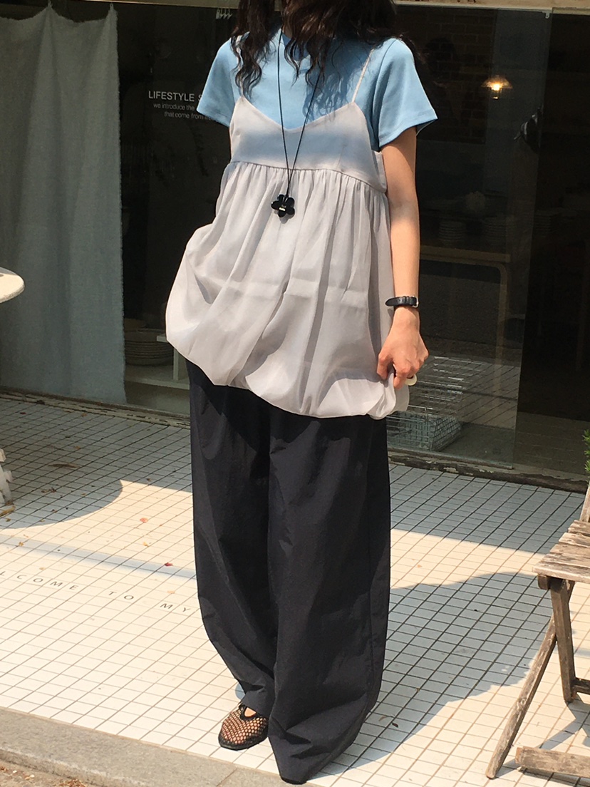 OURS韓國直郵㊣女士新款推薦人氣休閑真品25春夏熱賣吊帶背心OURS吊帶/背心