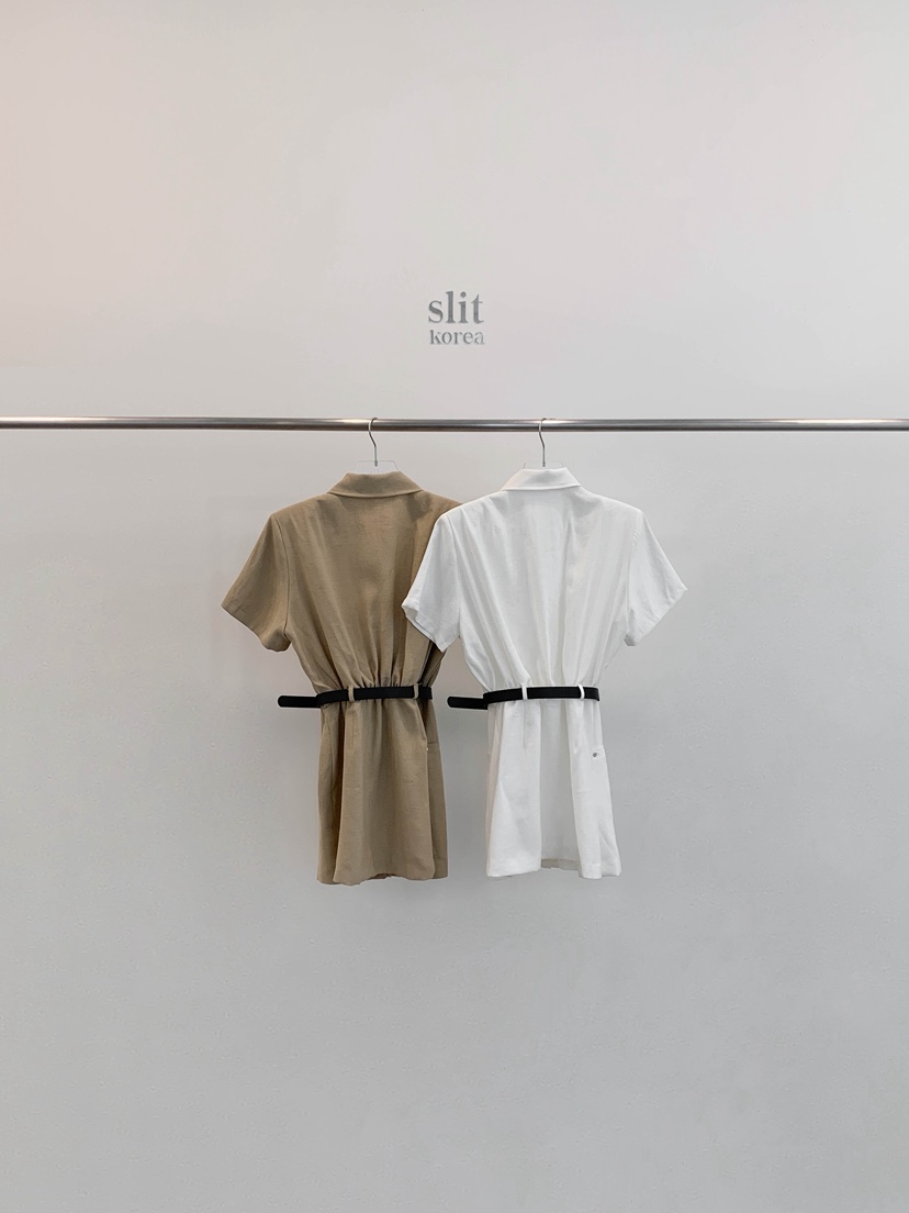 SLIT東大門㊣代購女裝新款真品25春夏人氣熱賣推薦職業連衣裙SLIT連衣裙
