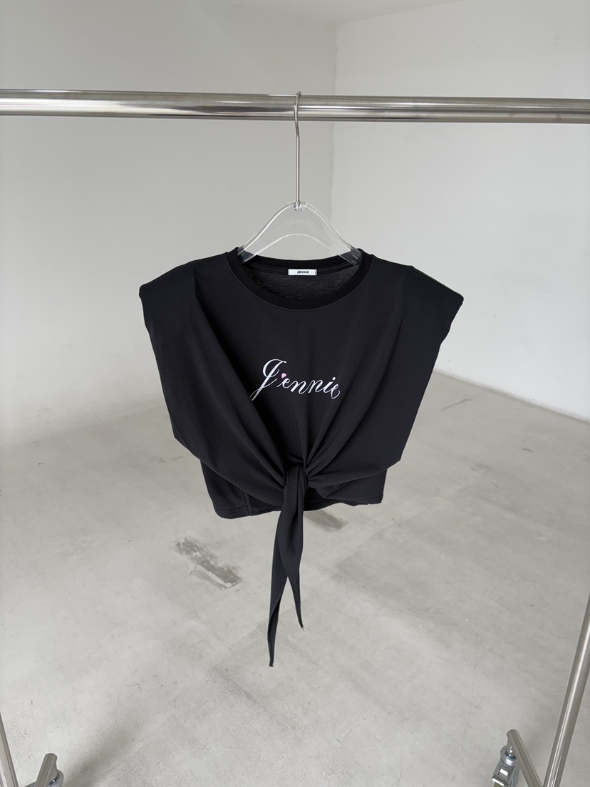 JENNIE東大門㊣實拍女裝新款職業25春夏熱賣真品人氣休閑T恤JENNIE/VENEFITT恤圖色3