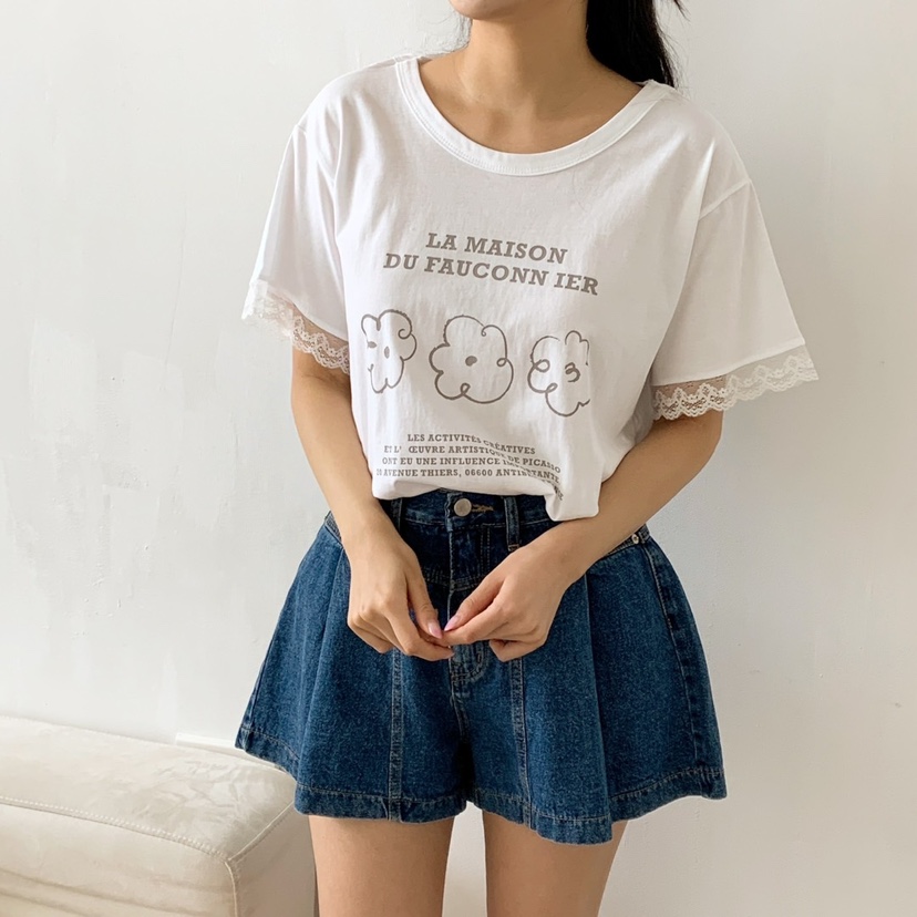 LOVABLE東大門㊣直郵女裝新款時尚真品職業休閑推薦熱賣T恤LOVABLET恤
