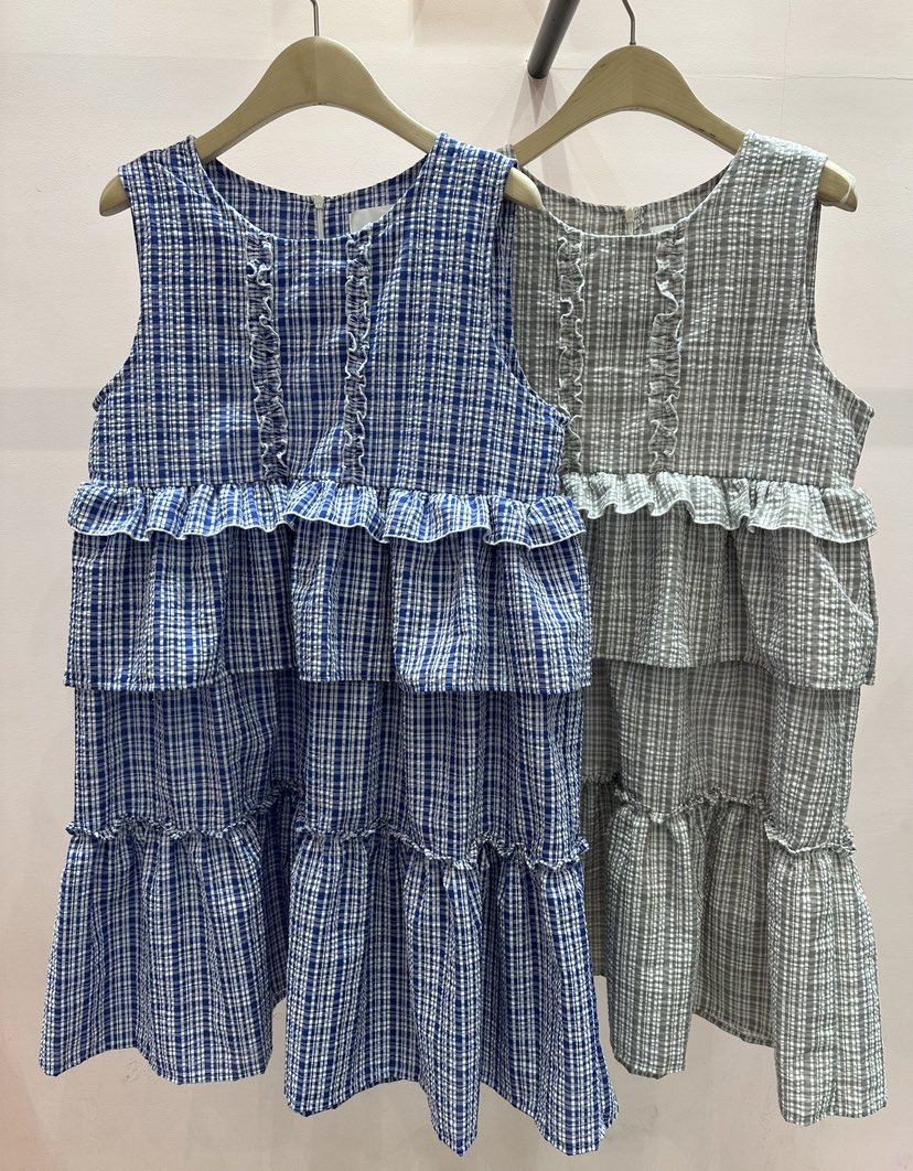 I I東大門㊣實拍女裝新款職業休閑時尚人氣推薦25春夏連衣裙ITSSONG連衣裙