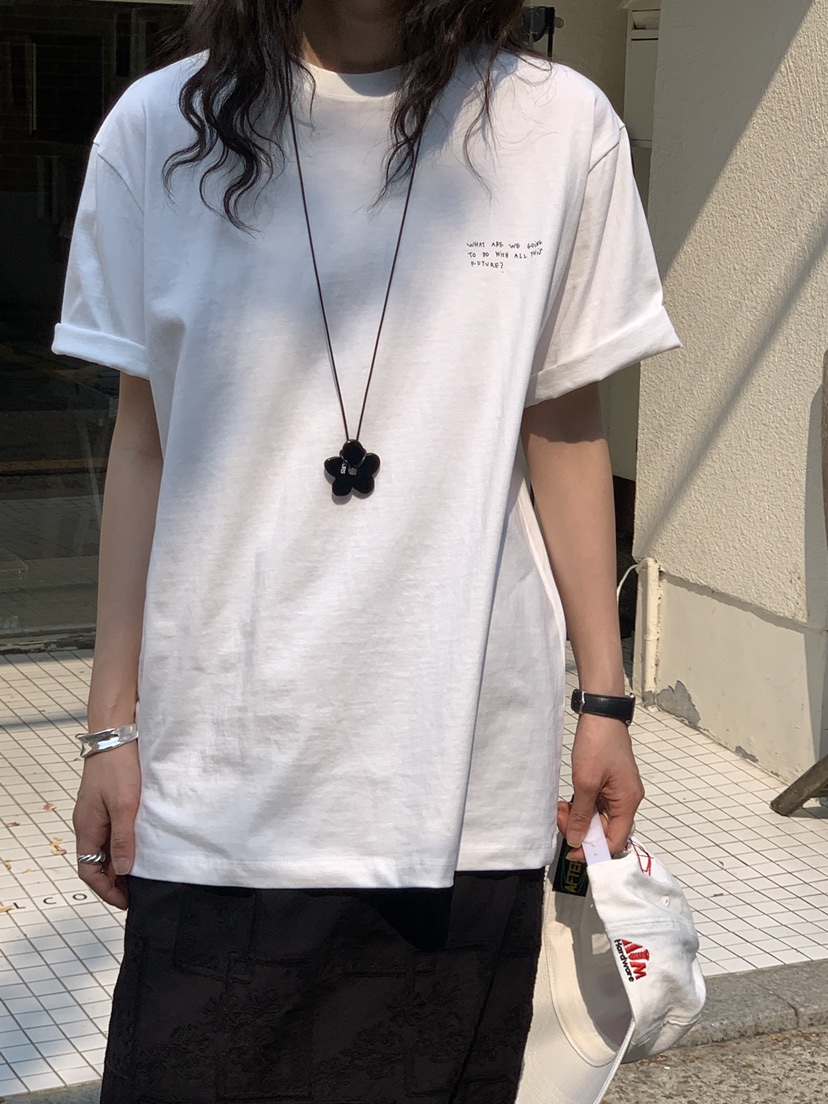 OURS東大門㊣代購女裝新款人氣熱賣25春夏時尚職業推薦休閑T恤OURST恤