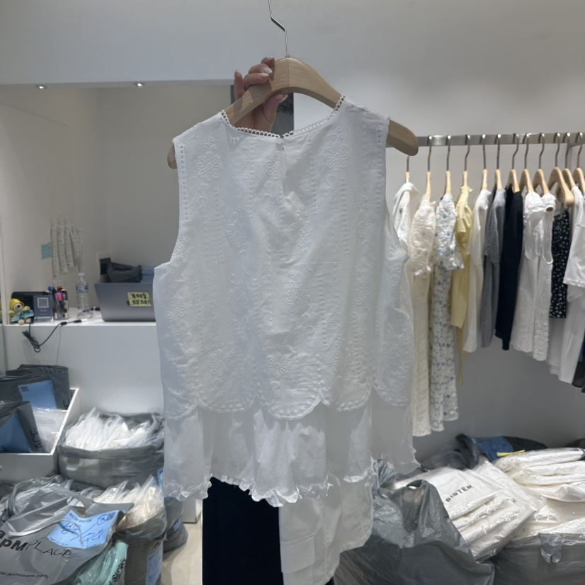 RICH SISTER東大門㊣實拍女裝新品25春夏人氣休閑吊帶背心RICH SISTER吊帶/背心