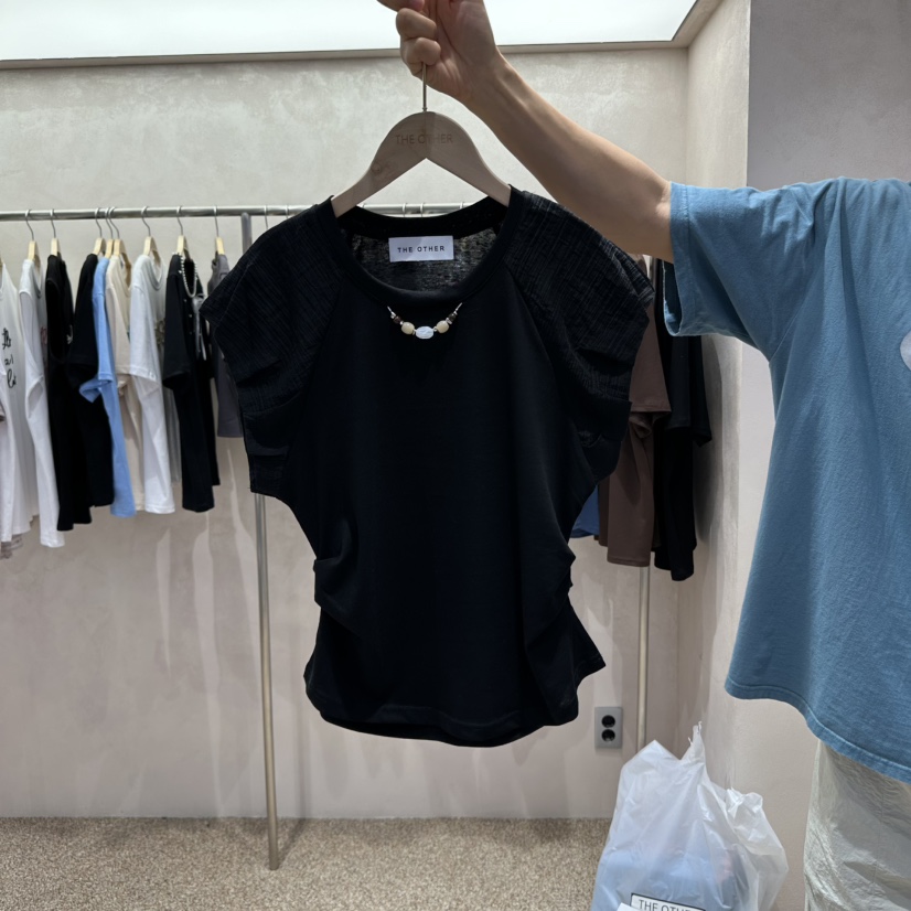 空韓國代購㊣女士新品真品時尚熱賣人氣職業休閑推薦吊帶背心THE OTHER吊帶/背心圖色3