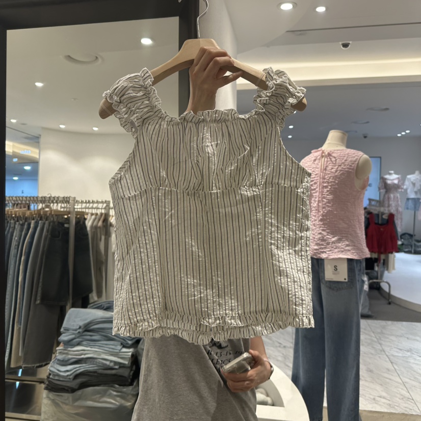 ACKER韓國代購㊣女裝新款25春夏熱賣時尚人氣推薦真品吊帶背心ACKER吊帶/背心