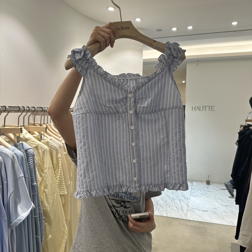 ACKER韓國代購㊣女裝新款25春夏熱賣時尚人氣推薦真品吊帶背心ACKER吊帶/背心圖色2