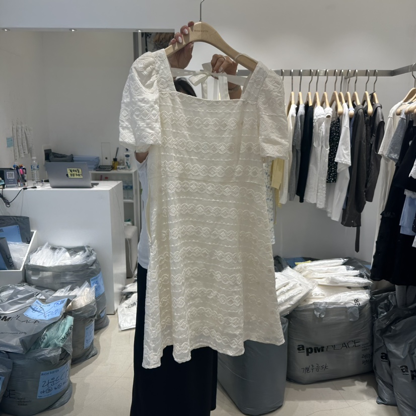 RICH SISTER東大門㊣直郵女裝新款時尚休閑25春夏推薦連衣裙RICH SISTER連衣裙圖色1