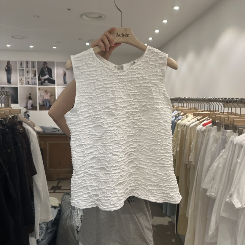 ACKER東大門㊣直郵女士新款推薦時尚人氣25春夏職業吊帶背心ACKER吊帶/背心