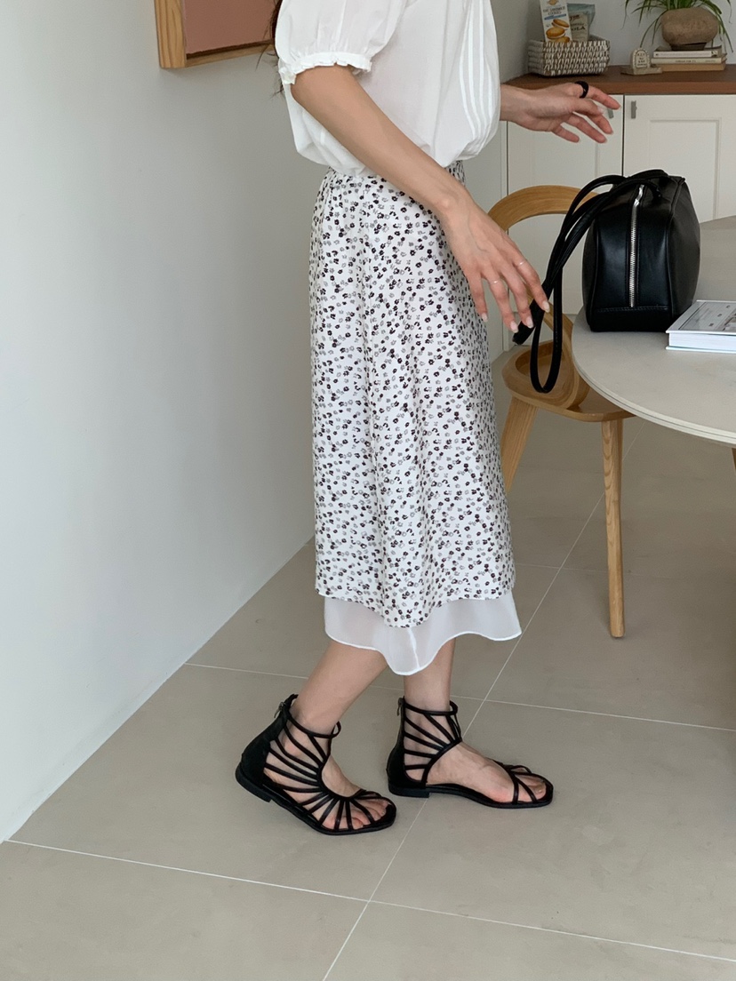 RIVER RAIN韓國代購㊣女裝新品25春夏人氣推薦半身裙中短裙RIVER RAIN半身裙/中短裙
