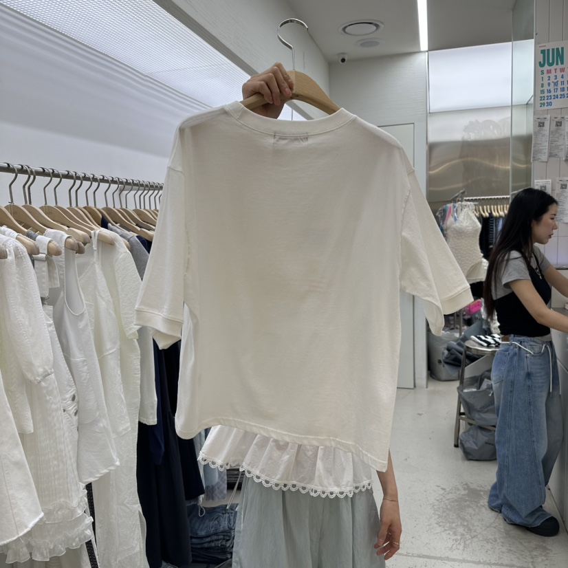 MIXXIN東大門㊣直郵女士新款人氣推薦熱賣真品25春夏T恤泰迪熊MIXXINT恤