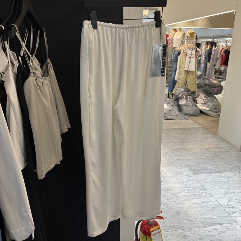 PROJECT WAVE-P韓國直郵㊣女裝新品25春夏真品熱賣休閑褲PROJECT WAVE休閑褲