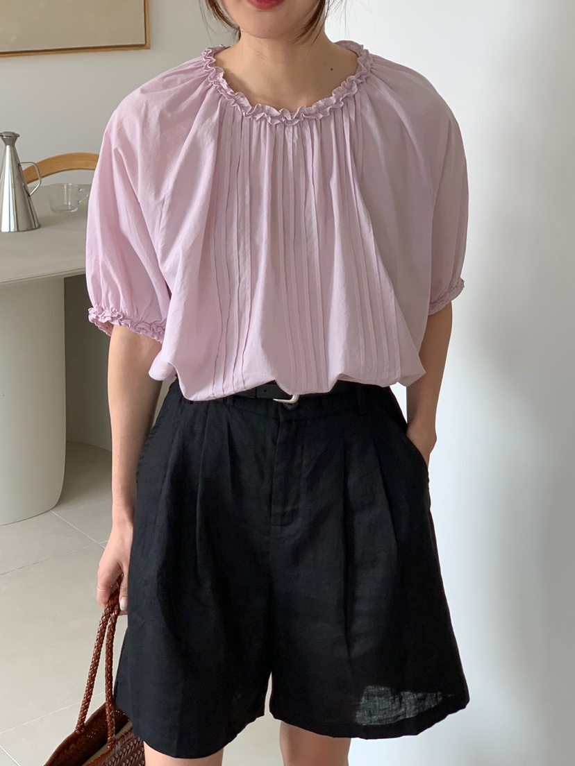RIVER RAIN韓國代購㊣女裝新款休閑推薦時尚熱賣襯衫蕾絲衫RIVER RAIN襯衫/蕾絲衫